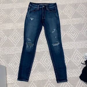 AE 360° Stretch Hi-Rise Jegging [AEO Denim X4]